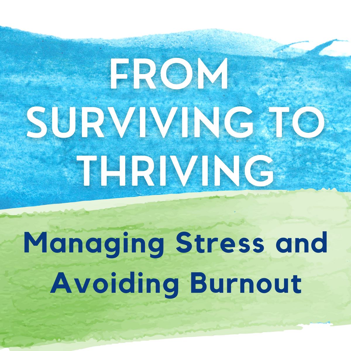 LinkedIn Post - From Surviving to Thriving