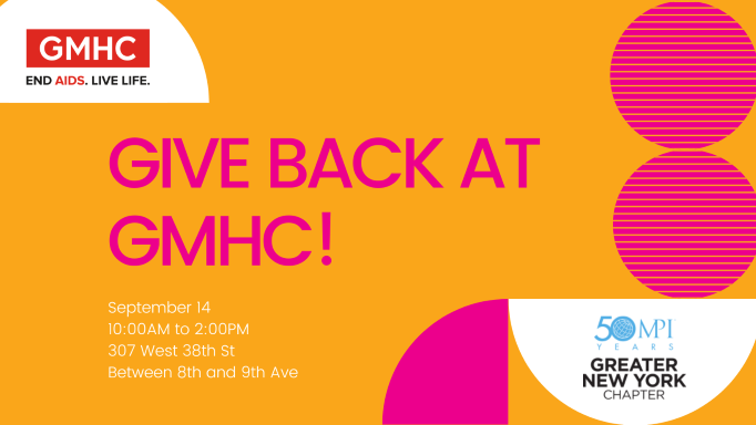 Give Back at GMHC!