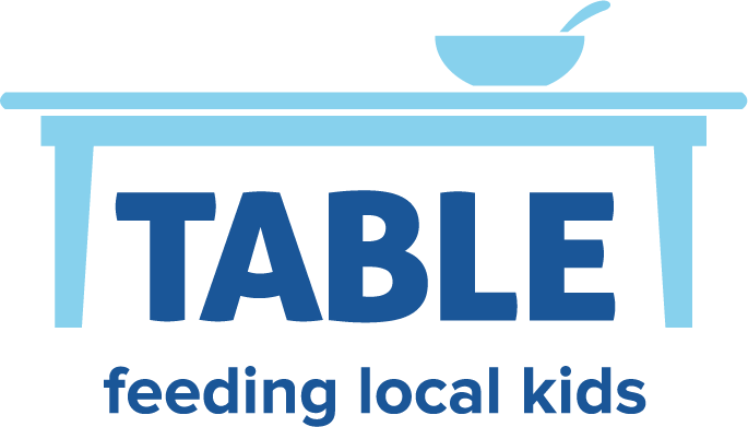 table logo Table. Feeding local kids