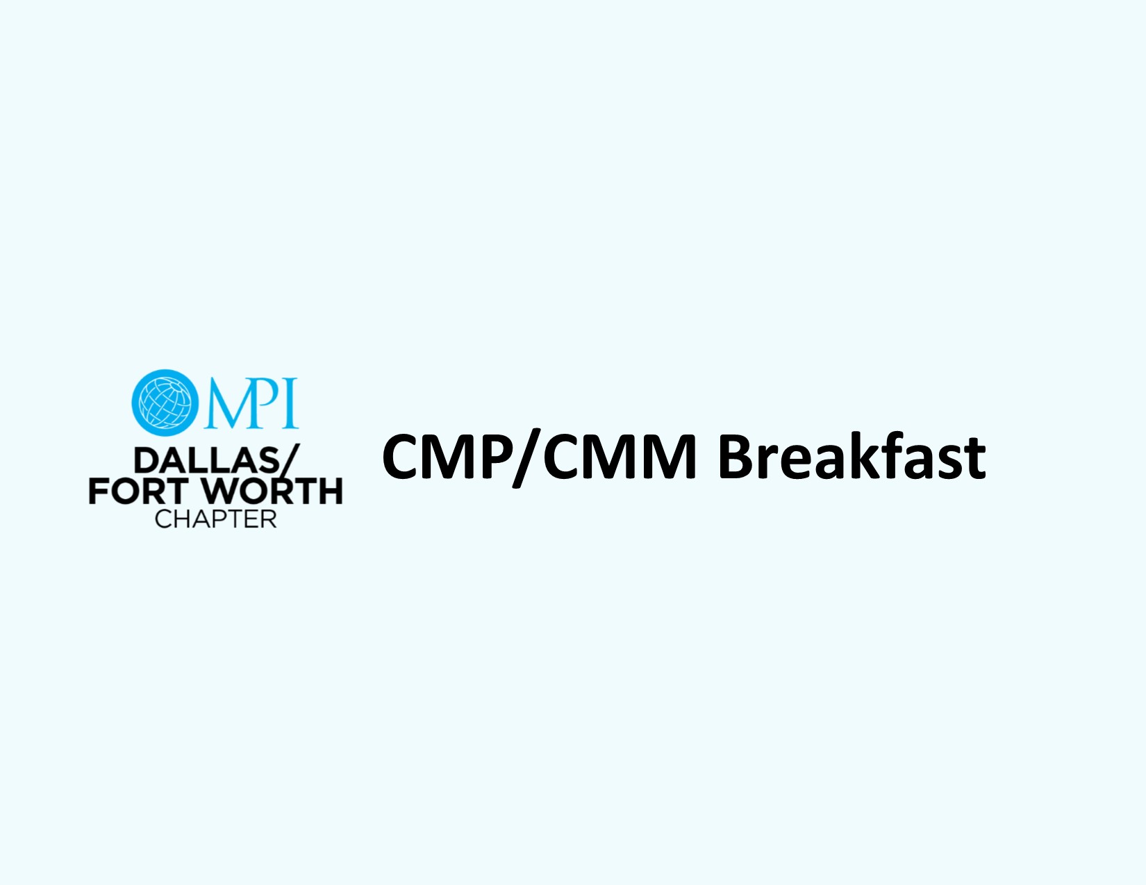 CMP Breakfast