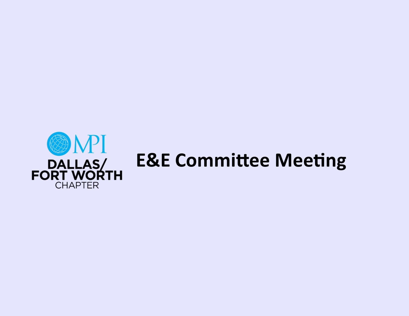 Committee- E&amp;E