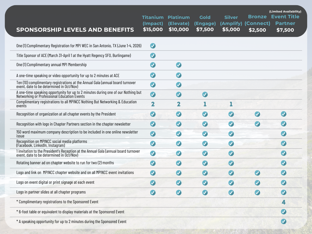 2026 Sponsorship Prospectus