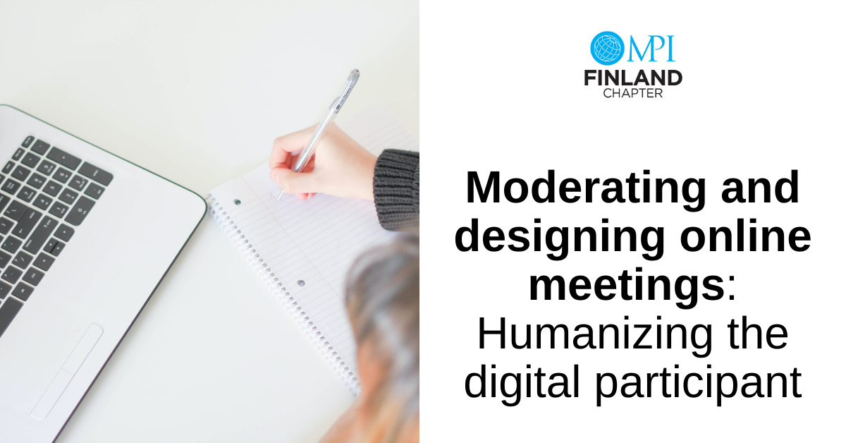 Moderating and designing online meetings