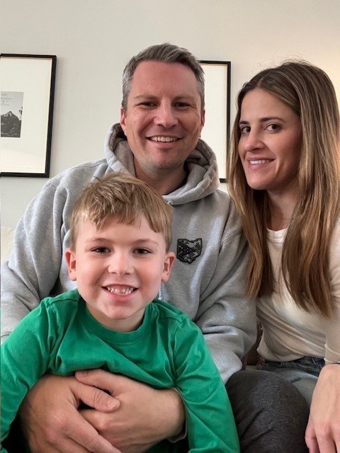 Wife, Erica and Son, Henry